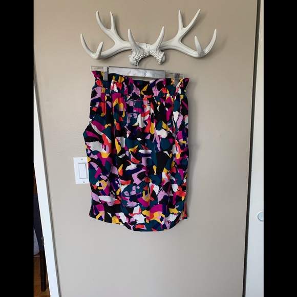 Nasty Gal Paper Bag Waist Skirt - Picture 2 of 5